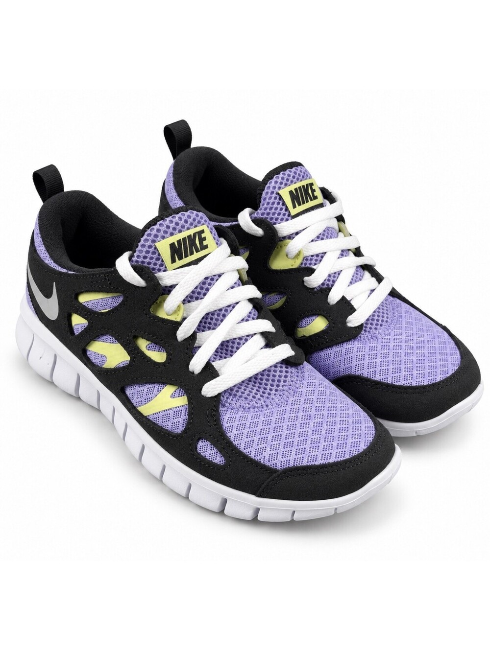 Nike Free Run 2 GS Youth 5Y Purple Pulse Black Running Shoes DD0163-500